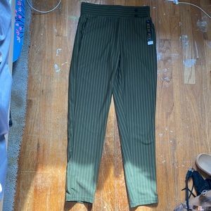 Green stretchy “business casual” pants- NWT